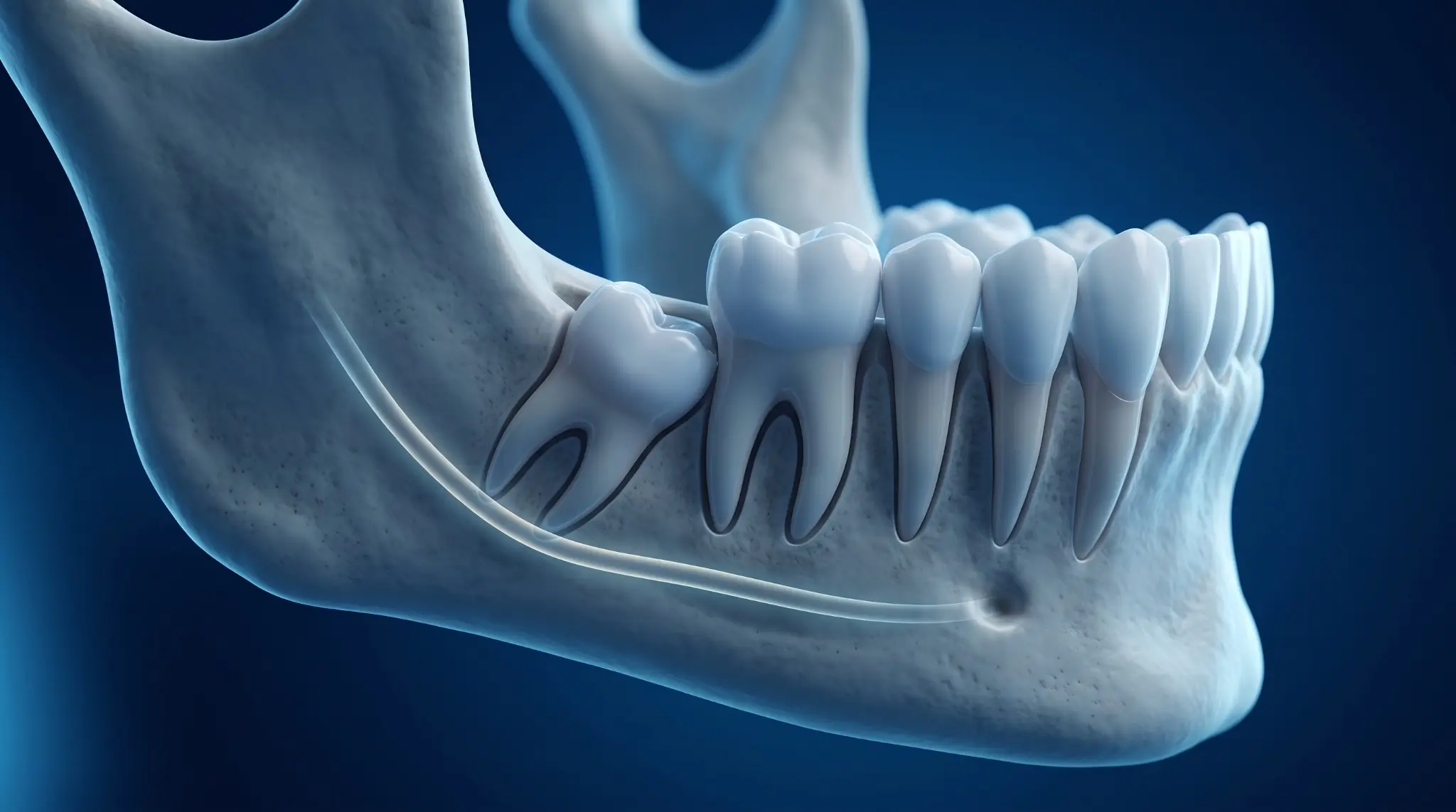Dentes do siso — avaliação anatômica e planejamento cirúrgico.