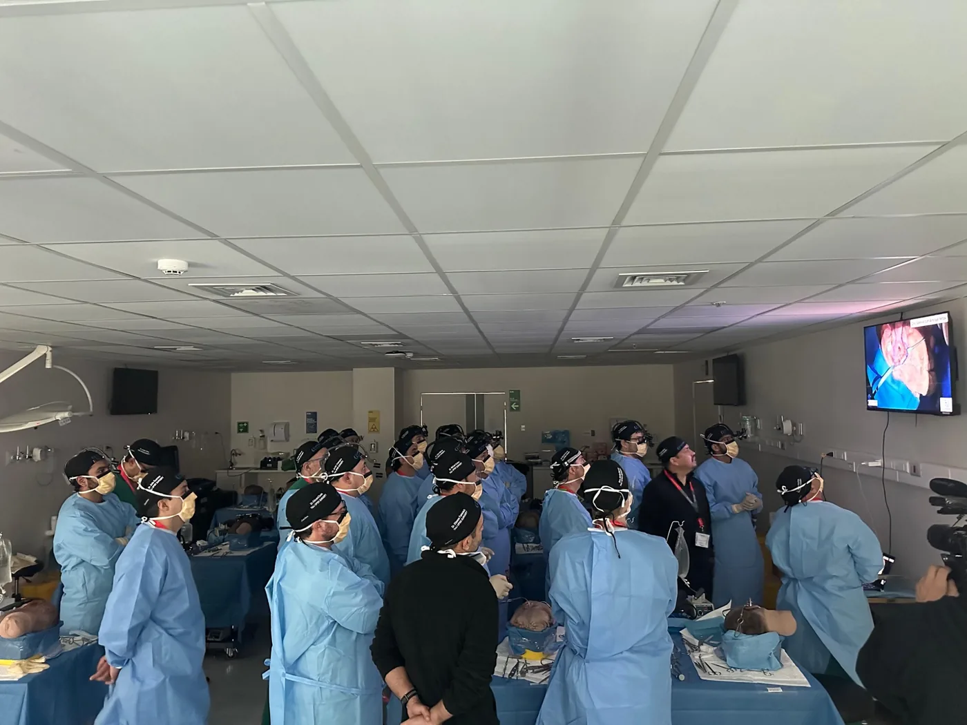 Treinamento anatômico-cirúrgico em laboratório